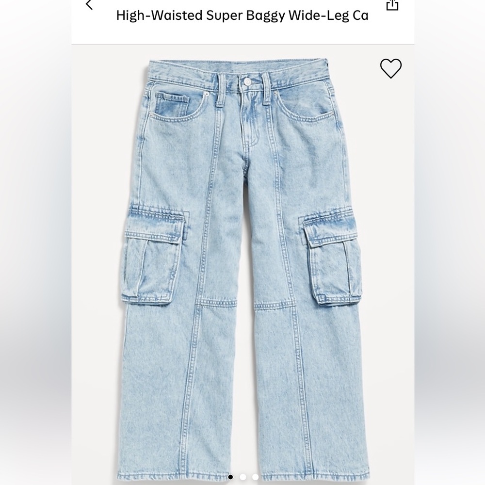 Old Navy wide leg jeans